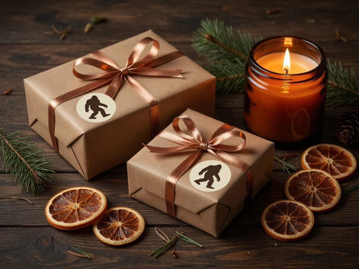 Flagstaff Hostess Set 9 oz wooden-wick candle, hand-poured in Flagstaff